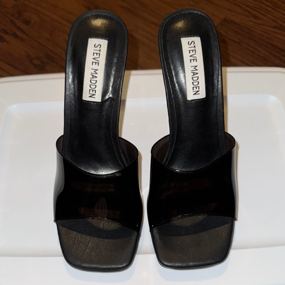 Steve Madden Black Mules for Women